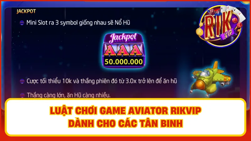 Các quy tắc để tham gia chơi game Aviator tại Rikvip