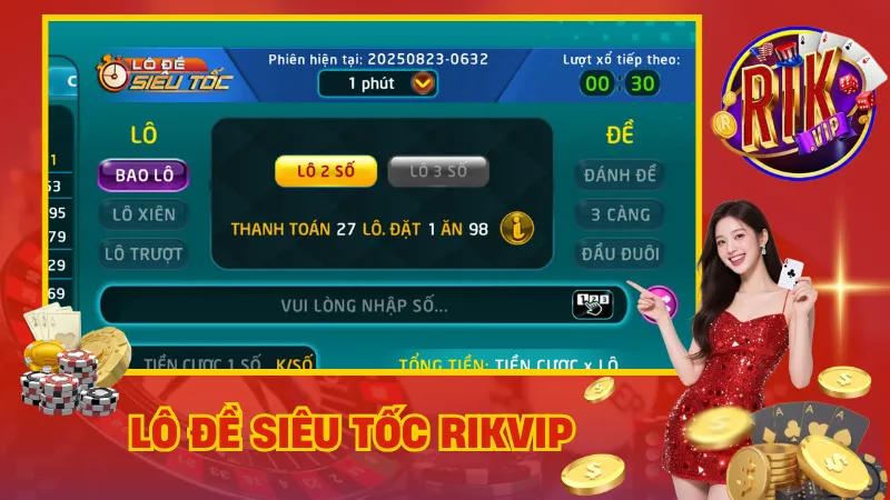 Lô đề siêu tốc Rikvip