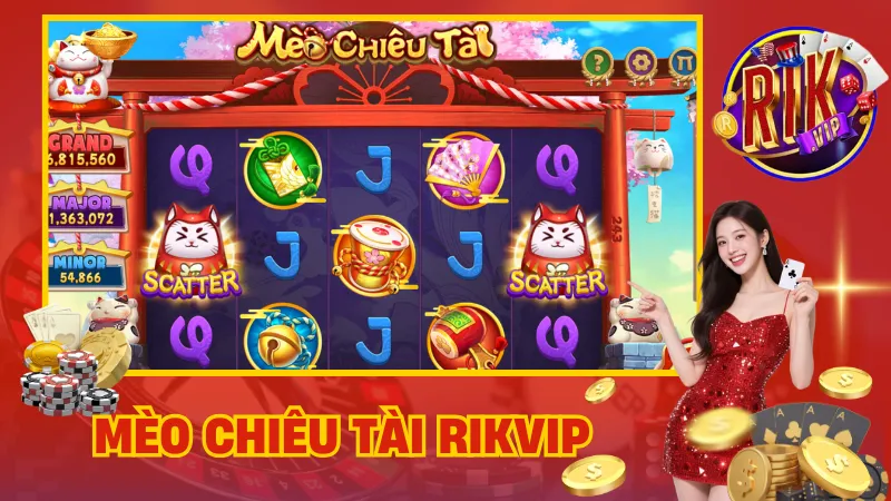 Mèo Chiêu Tài RIKVIP