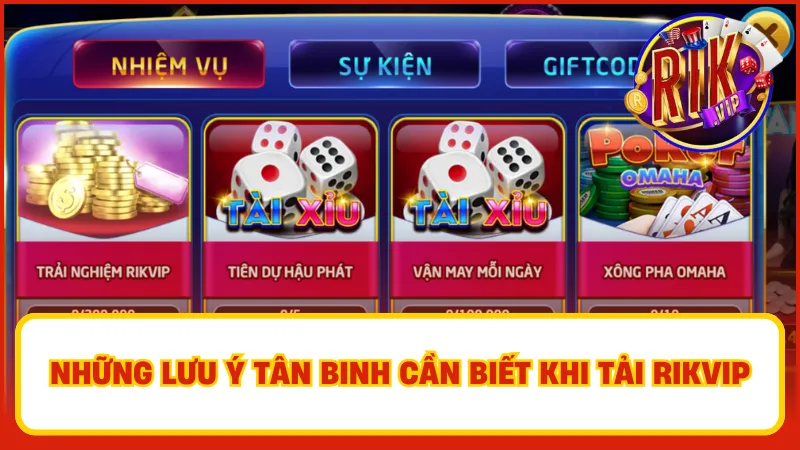 Sau khi tải Rikvip về PC, người chơi chỉ cần một cú nhấp chuột để truy cập game