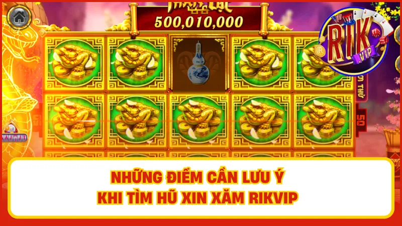 Hũ Xin Xăm Rikvip đang thu hút sự chú ý của đông đảo game thủ nhờ vào hấp dẫn và cơ hội trúng thưởng cao