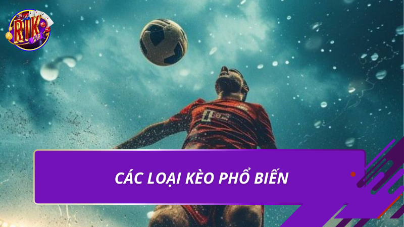 Các loại kèo phổ biến